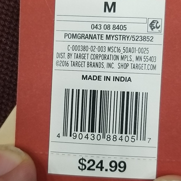 Mossimo Men's Washed Crew Pullover - Picture 5 of 6